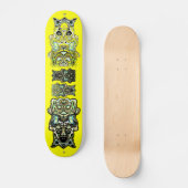 Totem der Monster Skateboard (Vorderseite)