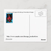 Totem der Spinne Postkarte (Rückseite)