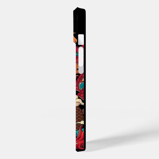 Totem des chinesischen Drachen, Tätowierkunst Case-Mate iPhone Hülle (Rückseite / Links)
