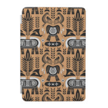 Totem des Kulturerbes - Muster für afrikanische St
