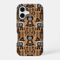 Totem des Kulturerbes - Muster für afrikanische St