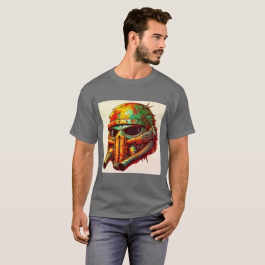 Totem des Schädels T-Shirt (Vorne ganz)