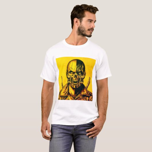 Totem des Schädels T-Shirt (Vorne ganz)