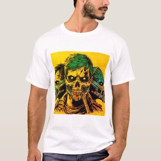 Totem des Schädels T-Shirt (Vorderseite)