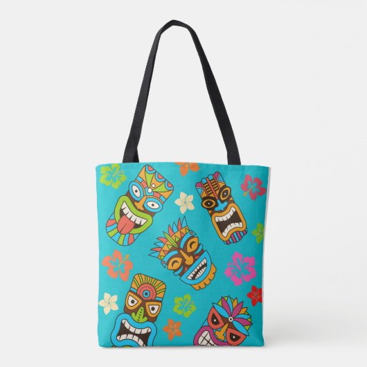 Totem-Gesicht Tasche (Rückseite)