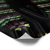 Totem - Ken Gage Abstrakte Kunst Poster (Ecke)