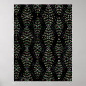 Totem - Ken Gage Abstrakte Kunst Poster (Vorne)