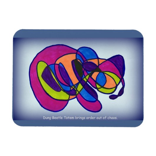 Totem Magnet Dung Beetle (Horizontal)