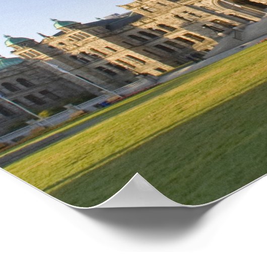 Totem Pol im Gebäude des Parlaments in Poster (Ecke)