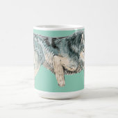Totem polar wolf kaffeetasse (Mittel)