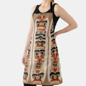 Totem Pole Coole Kunstgestaltung Schürze (InSitu)