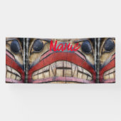 Totem Pole Face Thunder_Cove Banner (Horizontal)