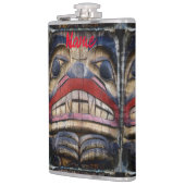 Totem Pole Face Thunder_Cove Flachmann (Links)