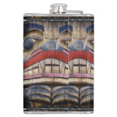 Totem Pole Face Thunder_Cove Flachmann (Rückseite)