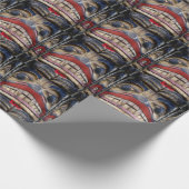 Totem Pole Face Thunder_Cove Geschenkpapier (Ecke)