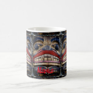 Totem Pole Face Thunder_Cove Kaffeetasse