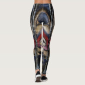 Totem Pole Face Thunder_Cove Leggings (Rückseite)