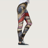 Totem Pole Face Thunder_Cove Leggings (Rechts)