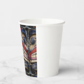 Totem Pole Face Thunder_Cove Pappbecher (Links)