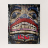 Totem Pole Face Thunder_Cove Puzzle (Vertikal)