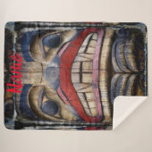 Totem Pole Face Thunder_Cove Sherpadecke (Vorderseite (Horizontal))