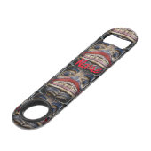 Totem Pole Face Thunder_Cove Speed Flaschenöffner (Vorderseite Schrägansicht)