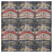 Totem Pole Face Thunder_Cove Stoff (Muster)