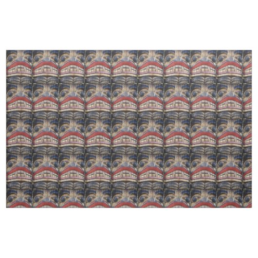 Totem Pole Face Thunder_Cove Stoff (Fat Quarter (45,7 x 55,9 cm))