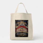 Totem Pole Face Thunder_Cove Tragetasche (Rückseite)