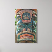 Totem Pole gepackte Leinwand (Vorderseite)