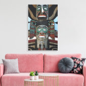 Totem Pole gepackte Leinwand (Insitu (Wohnzimmer))