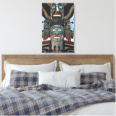 Totem Pole gepackte Leinwand (Insitu (Schlafzimmer))