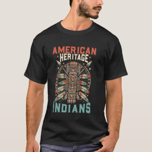 Totem Pole Indigene Völker Ureinwohner Totem T-Shirt