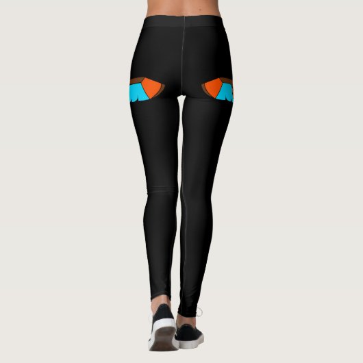 Totem-Pole-Leggings Leggings (Rückseite)