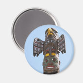 Totem Pole Magnet (Vorderseite/Rückseite)