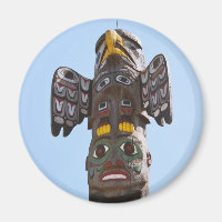 Totem Pole Magnet