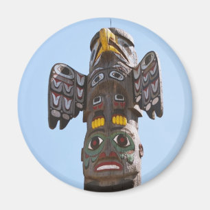 Totem Pole Magnet