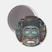 Totem Pole Magnet (Vorderseite/Rückseite)