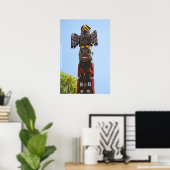 Totem-Pole-Plakat Poster (Heimbüro)