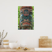 Totem-Pole-Plakat Poster (Küche)