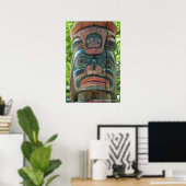 Totem-Pole-Plakat Poster (Heimbüro)