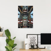 Totem-Pole-Plakat Poster (Heimbüro)
