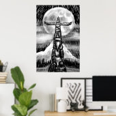 Totem-Pole Poster (Heimbüro)