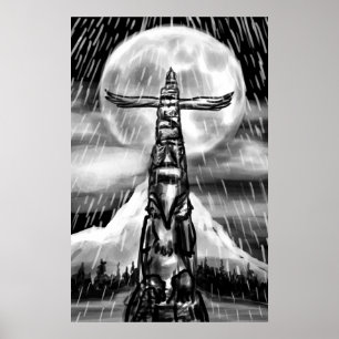 Totem-Pole Poster