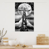 Totem-Pole Poster (Küche)