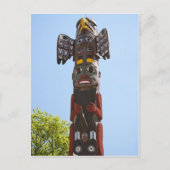 Totem-Pole Postkarte (Vorderseite)