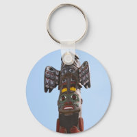 Totem-Pole-Schlüsselanhänger
