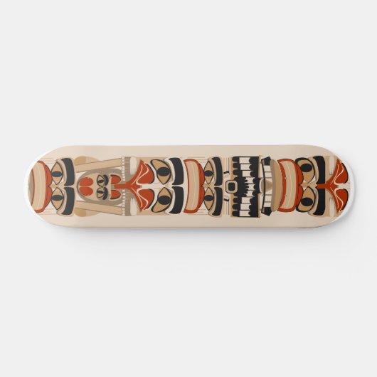 Totem-Pole-Skate Skateboard (Horizontal)