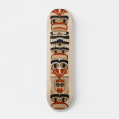 Totem-Pole-Skate Skateboard (Vorne)