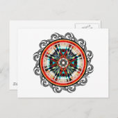 Totem Postkarte (Vorne/Hinten)